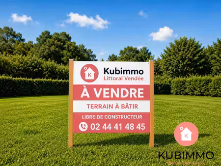 jard-sur-mer terrain à bâtir 267 m² libre de construc