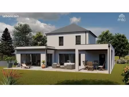 maison 124 m² avec terrain à cande (49)