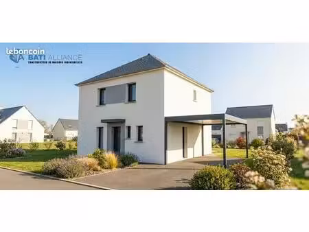 projet de construction d'une maison 105 m² avec terrain à cosse-le-vivien (53)