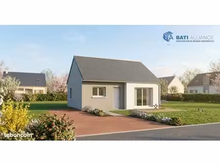 projet de construction d'une maison 53 m² avec terrain à entrammes (53)