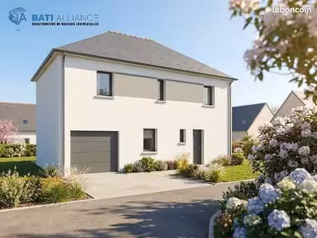 projet de construction d'une maison 99 m² avec terrain à le genest-saint-isle (53)