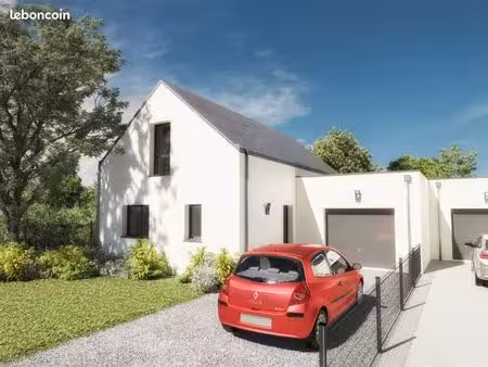 projet de construction d'une maison 80 m² avec terrain à murs-erigne (49)