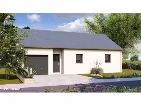 maison 61 m² avec terrain à vaudelnay (49)