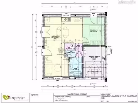 maison 3 pièces 47 m²