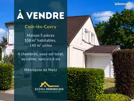 maison 5 pièces 108 m²