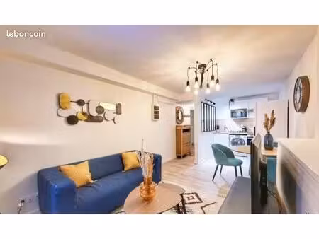 t2 à louer meublé 45m2 refait à neuf