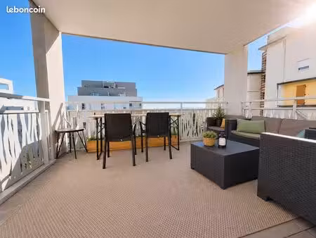 appartement t4 de 81 m² avec terrasse et garage – clermont-ferrand lafayette