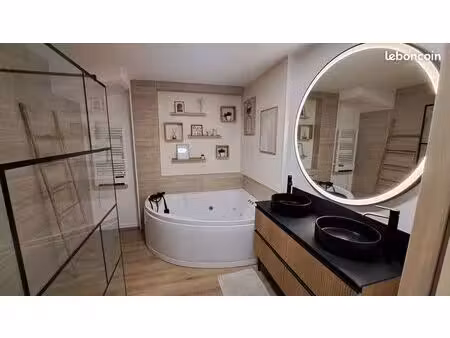 dunkerque centre : appartement rdc  jardin  double garage