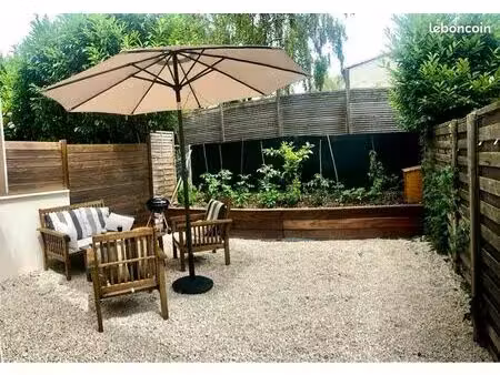 charmant t1 bis avec jardinet
