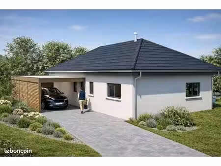 projet de construction d'une maison 104 m² avec terrain à vescheim (57)