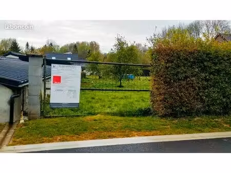 terrain de 655 m²