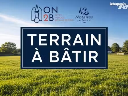 terrain 1301 m² st venant