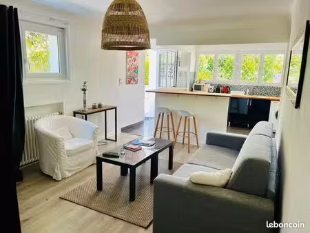 location 3 pièces meublées biarritz