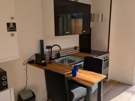 appartement f2 jardin