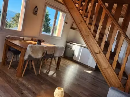 appartement f5 mezzanine vue forêt