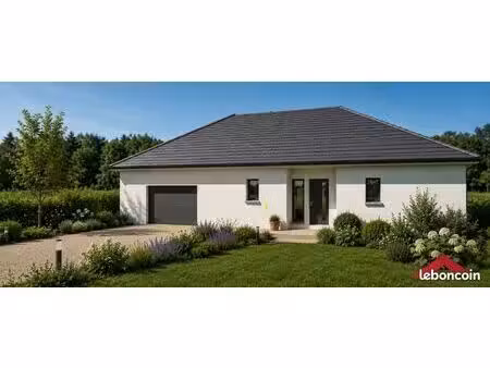 projet clé en main : maison plain-pied 123 m² + terrain plat 1900 m²