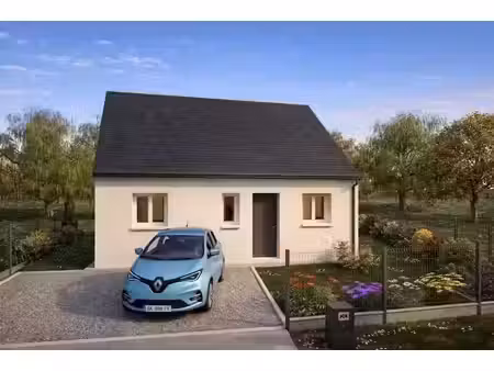 vente maison neuve 3 pièces 59 m² à druye (37190)  185 000 €