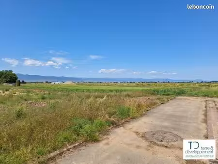 terrain de 286 m² à niederhergheim (haut-rhin)
