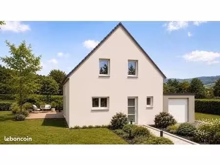 projet de construction d'une maison 103 m² avec terrain à zaessingue (68)