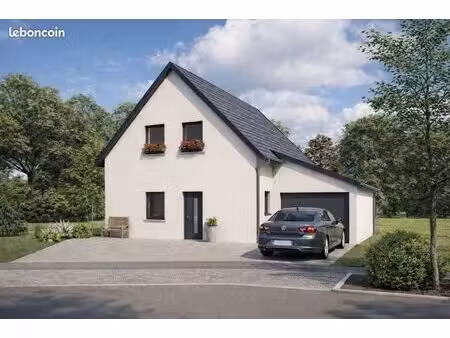 projet de construction d'une maison 107 m² avec terrain à schnersheim (67)