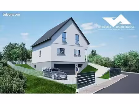 projet de construction d'une maison 100 m² habitables avec terrain à soultz-les-bains (67)
