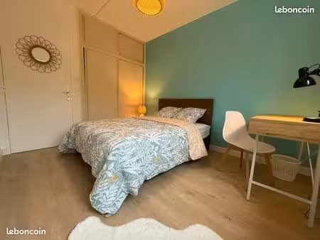 ◊ chambre meublée haut de gamme en location proche tram et écoles