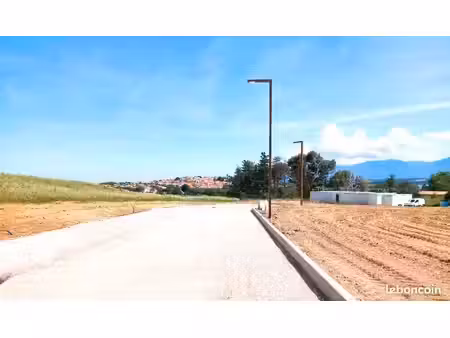 terrain 1 200 m² villeneuve de la raho
