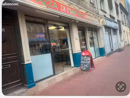 fond de commerce pizzeria