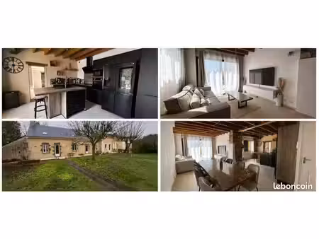 ? charmante longère en pierre – 198 m² – 6 chambres – terrain 2 500 m²