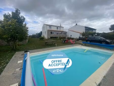triaize calme absolu 15 minutes des plages maison sur 3 niveaux/6 chambres avec piscine su