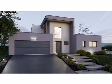 projet de construction d'une maison 160 m² avec terrain à village-neuf (68)