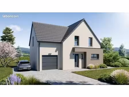 projet de construction d'une maison 101 m² avec terrain à zaessingue (68)