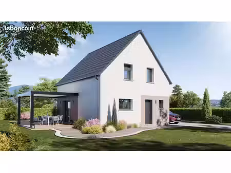 projet de construction d'une maison 103 m² avec terrain à zaessingue (68)
