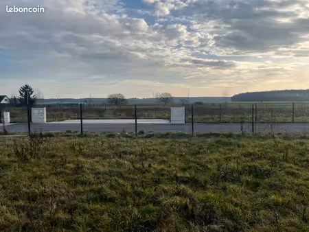terrain 679 m² les authieux sur le port saint ouen