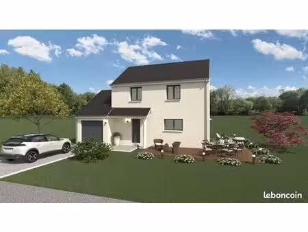 projet de construction d'une maison 102 m² avec terrain à bouelles (76)