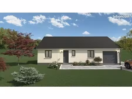 projet de construction d'une maison 76 m² avec terrain à bouelles (76)