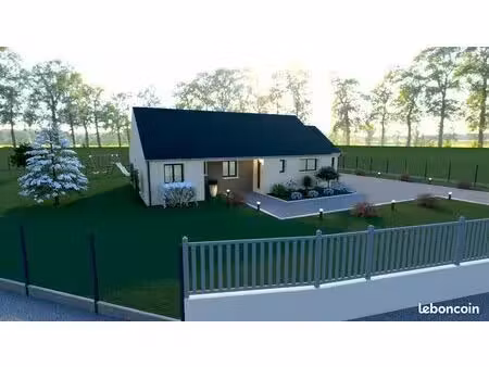 projet de construction d'une maison 107 m² avec terrain à conteville (76)