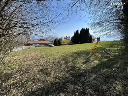 terrain 760 m² pers jussy