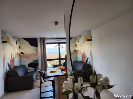 appartement meublé 40 m2 suite du lac  thonon ouest