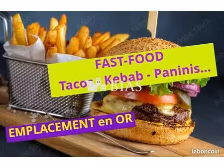 kebab  sandwicherie 70 m² barentin