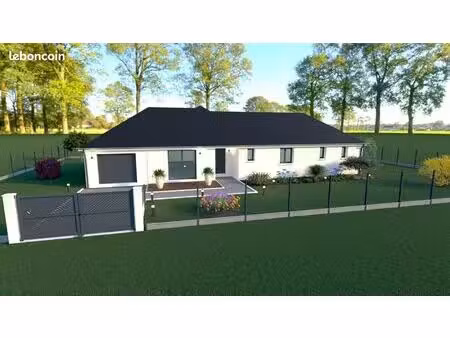 projet de construction d'une maison 123 m² avec terrain à forges-les-eaux (76)