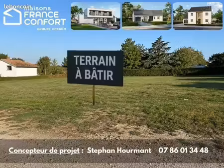 terrain 932 m² ury