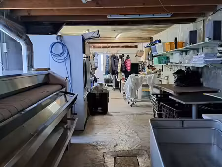 blanchisserie à vendre murs et fonds de commerce