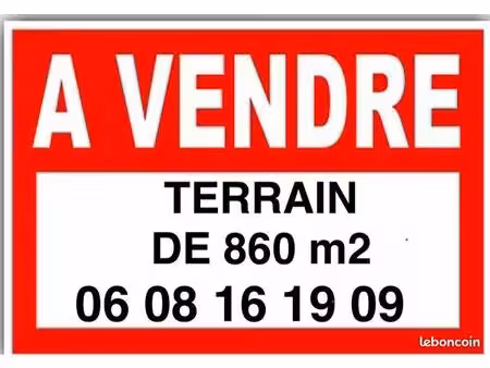 vend terrain loisir