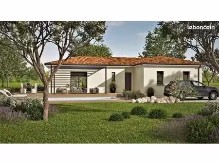 projet de construction d'une maison 100 m² avec terrain à finhan (82) au prix de 265250