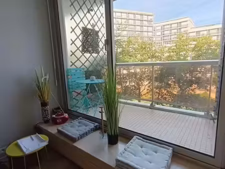 f1 meublé avec terrasse & plage