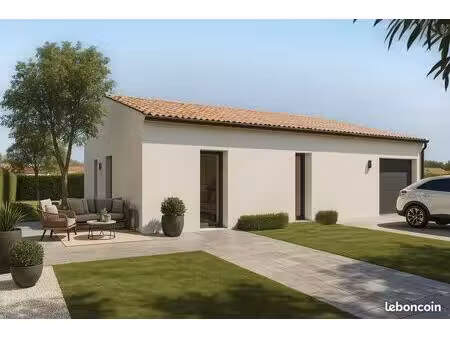 maison de 76.45 m² sur un terrain de 500 m² à chatellerault en vienne (86)