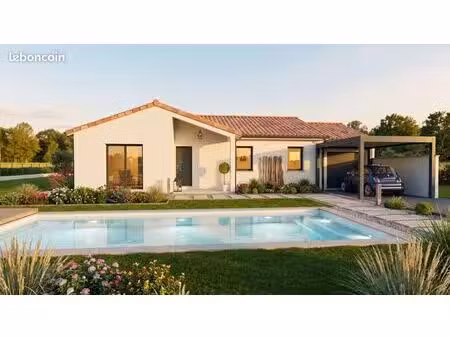 projet de construction d'une maison 95 m² avec terrain à bonnac-la-cote (87)