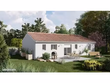 projet de construction d'une maison 95 m² avec terrain à chateauponsac (87)