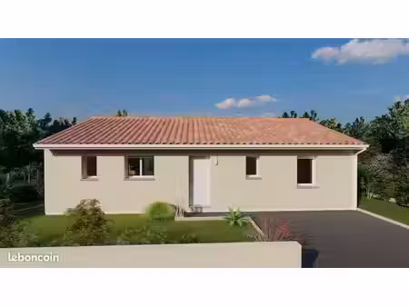 projet de construction d'une maison 90.01 m² avec terrain à glandon (87)